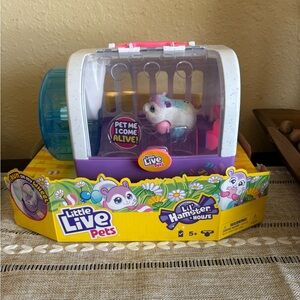LITTLE LIVE PETS Lil' Hamster Popmello & House Playset
